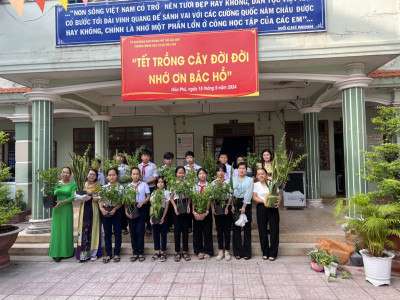 "Tết trồng cây đời đời nhớ ơn Bác Hồ" năm 2024