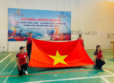Bóng chuyền nam, nữ khối trường học năm 2024