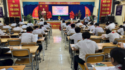 Hôi thi Olympic Toán Lương Thế vinh cấp thành phố năm học 2024-2025