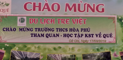 HOẠT ĐỘNG TRẢI NGHIỆM SÁNG TẠO TẠI CỦ CHI NĂM HỌC: 2018-2019