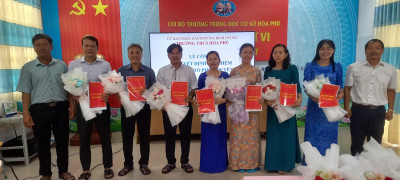 Bổ nhiệm Tổ trưởng, tổ phó chuyên môn năm học 2025-2026