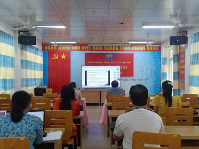 Tập huấn sổ đầu bài số năm học 2025-2026