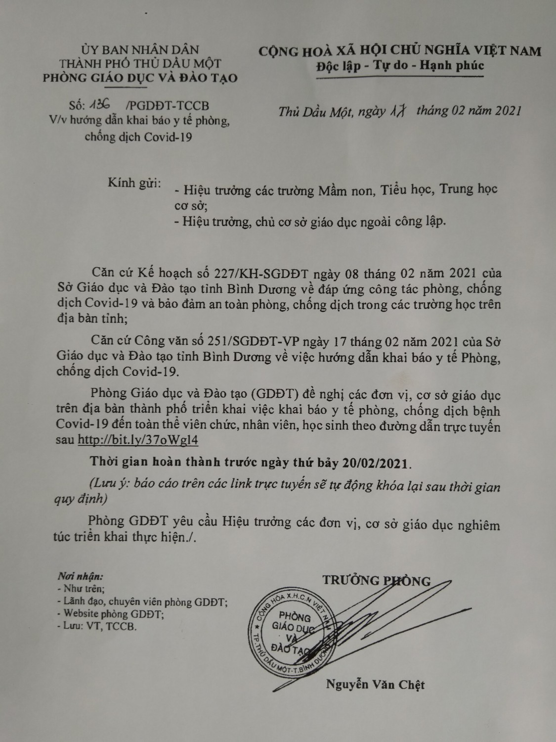 khai bao y te