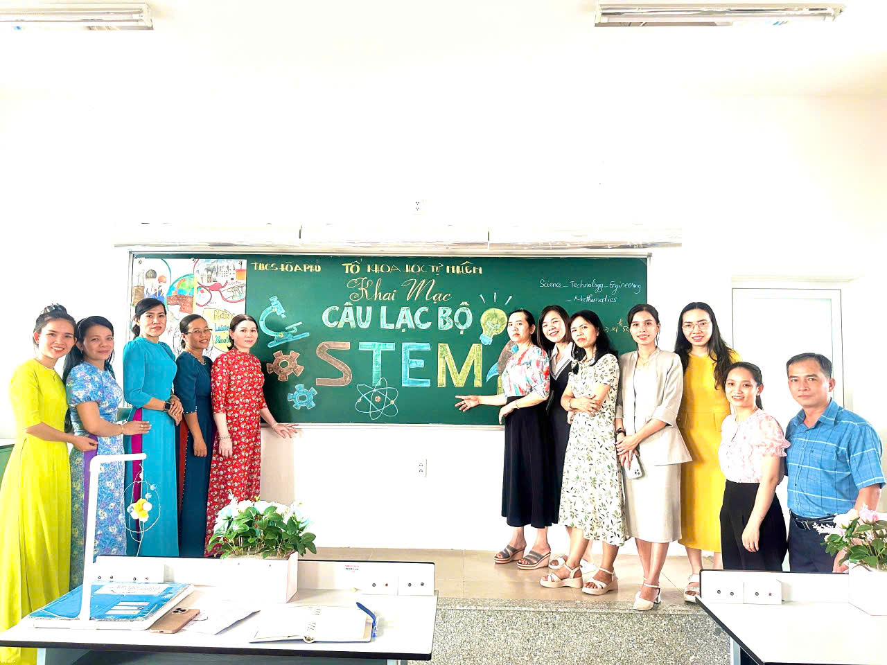 Tổ KHTN khai mạc câu lạc bộ Steam năm học 2025-2026